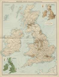 Map of england ireland scotland and wales has a variety pictures that joined to find out the most recent pictures of map of england ireland scotland and wales here, and as a consequence you can acquire the pictures through our best map of england ireland scotland and wales collection.map of england ireland scotland and wales pictures in here are posted and uploaded by secretmuseum.net for your. British Isles Railways Industrial England Ireland Scotland Wales Times 1922 Map
