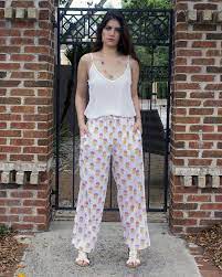 Marigold Organic Cotton Palazzo Pants Cotton Palazzo Pants Soft Pants Organic Cotton