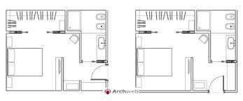 Armadi e cabine armadio per cameretta. Letto A Castello Dwg