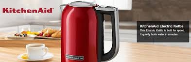 Our countertop appliances and major kitchen appliance suites are designed to help achieve all your culinary goals. Electric Kettle Led Display Stainless Steel Kitchenaid Everything Kitchens