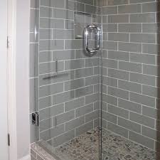 The million dollar blend is composed of gosh white, lustre antique mirror, rain cloud, and. Smoke Glass 4 X 12 Subway Tile Subway Tile Bathroom Shower Craftsman Bathroom Gray Glass Tile Bathroom