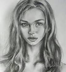 Art Woman Art Pencil Drawing Black And White Pictures Pin By Lynne Lee On Art Ideas Inspiration Drawing People Portrait Girl Sketch