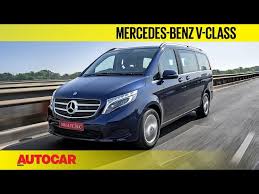 Mercedes Benz V Class First Drive Review Autocar India Youtube