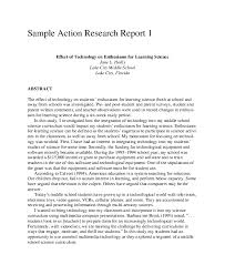 In this case, the abstract is not about the bribe itself, its definition, why people do it, and. Pdf Sample Action Research Report 1 Effect Of Technology On Enthusiasm For Learning Science Hiluf Mesele Academia Edu