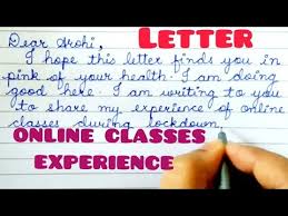 Formal letter writing #formal letter writing in kannada with voice explanation please subscribe to my channel :d if you subscribe. How To Write A Letter To Your Friend To Tell Your Experience About Online Classes During Lockdown Youtube