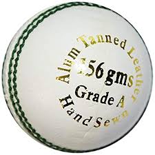 Kookaburra Gold King Cricket Ball, White in Bahrain | Whizz Balls