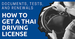 The driving experience will appear on the back side of the license in very small prints in your national language. How To Get A Thai Driving License Documents Test And Renewal