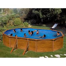 Maybe you would like to learn more about one of these? Gre Pools San Marina Pools Piscine Ronde Hors Sol 3 75mx1 20 Decore Bois Avec Renforts Piscines Acier Et Resine Rue Du Commerce