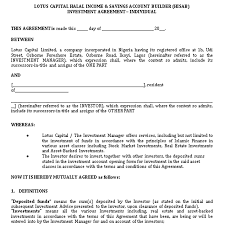 Card 01 of 01 card property at town of avon residential property card 00 somerset drive prop id 4 administrative information conrad peter a and pamela g somerset drive avon ct zip: Personal Investment Agreement Sample Templates Investing Agreement Business Template