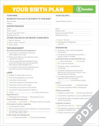 Birth Plans For First Time Moms Pdf Here S A Printable Birth Plan That Your Doctor Will Be Happy To Follow Planning Ahead Will Increase The Odds You Will End Up Wit Birth Plan Template Birth Plan