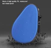 VGEBY Table Tennis Racket Hard Case, Waterproof PU Table ...
