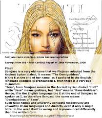 Semjase Name Meaning Origin And Pronunciation Excerpt From The 475th Contact Report Of 26th November 2008 In 2020 Names With Meaning Pronunciation English Language