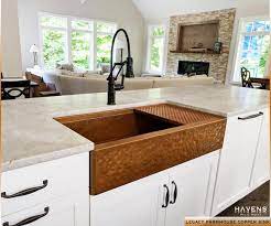 Maybe you would like to learn more about one of these? Copper Stainless Farmhouse Sinks Usa Handcrafted Havens Luxury Metals