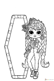 Lol surprise coloring book hairgoals bhaddie barbie coloring pages cute coloring pages coloring books. Lol Omg Coloring Pages Free Printable New Popular Dolls