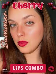 Effortless Summer Cherry Lips Tutorial 🍒💋