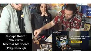 Escape Room The Game Walkthrough Part 3 Nuclear Meltdown Youtube