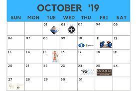 Chess Calendar October 2019 Chessbase