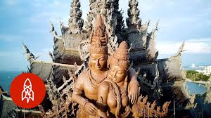 Made entirely of intricately carved wood (without any metal nails) and commanding a celestial view of the ocean, the sanctuary of truth is best described as a visionary environment: Inside Thailand S Sanctuary Of Truth Youtube