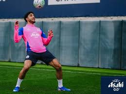 Training gallery: Tuning up for the Toffees