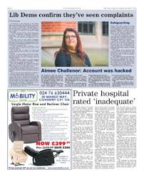 Scroll below and check more details information. Front Page Exclusive Lgbtq Activist Aimee Challenor No Longer In Liberal Democrats Post Amid Probe Into Sick Tweets The Coventry Observer