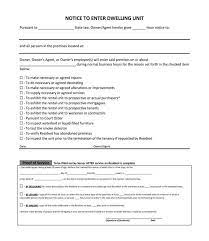 Simplify your technician's workday to increase their field efficiency and improve communications with your customers with notification reminders, service notifications, and more. Free Landlord S Notice To Enter Dwelling Unit Form Word Pdf