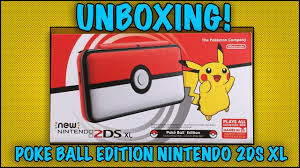 Ofertas y promociones juegos nintendo 2ds, 3ds y 3ds xl en worten.es. Unboxing Nintendo New 2ds Xl Poke Ball Edition Pokemon Youtube