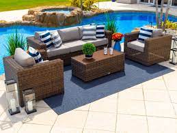 Homall 4 pieces outdoor patio furniture sets rattan chair wicker set, outdoor indoor use backyard porch garden poolside balcony furniture sets clearance (brown and beige). Outdoor Patio Furniture Orlando Orlando Outdoor Furniture Shop4patio Com