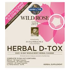 Wild Rose Herbal D Tox 12 Day Cleanse 1 Kit Wild Rose Detox Herbalism Wild Rose Detox Recipes