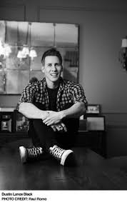The couple has been together since march 2013. Dustin Lance Black Penguin Random House