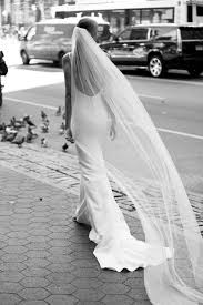 Made With Love Bridal Perfect Long Skinny Veil And Simple Chic Button Down Back Wedding Dress With Veil Wedding Dresses Wedding Dresses Simple