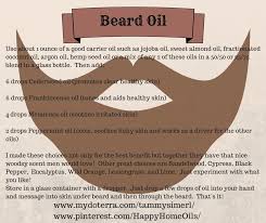 Beard Oil Using Essential Oils Beard Oil Essential Oils Diy Beard Oil Essential Oil For Men
