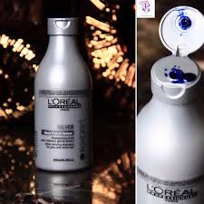 Loreal Silver Shampoo العناية بلون الشعر Amal Makeup Artist Blogger