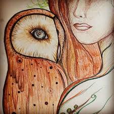 Owl Spirit by martha Breninger