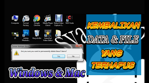 Cara Mengembalikan File Yang Terhapus Di Pc Windows Dan Mac Youtube