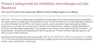 Sitzverteilung im bundesrat in österreich nach parteien ab november 2019. Martin Thur On Twitter Michael Ludwig Inszeniert Alle Sondierungsgesprache Sogar Mit Passender Krawatte Gleich Ein Paar Gedanken Zur Koalitionsbildung In Wien Und Warum Die Handlungsmoglichkeiten Fur Ihn Vielleicht Doch Etwas