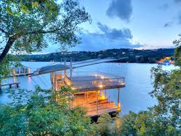 Living areas, as well as the master suite, offer lake views for the homeowner. Tour A Contemporary Lakefront Home In Austin Texas 2016 Hgtv