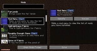 Overclocking or increasing performance isn't usually the goal here; Menu Mod 1 16 4 1 15 2 Ver La Lista De Mods Que Tiene Minecraft