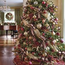 60 Pc Medici Ornament Collection Frontgate Traditional Christmas Tree Gold Christmas Tree Christmas Tree Decorations