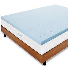 Ruuf Mattress Topper Gel Infused Memory Foam Mattress Topper With Cooling Techno Memory Foam Mattress Topper Memory Foam Mattress Memory Foam Mattress Reviews