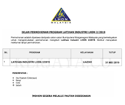 Permohonan latihan separa perubatan 2021 spa online. Baru Permohonan Program Latihan Jawatan Kosong Kerajaan Terkini Facebook