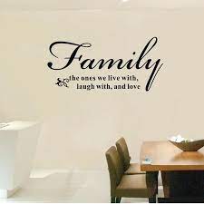  Best Wall Decal Quotes For Living Room Topdekoration Com Vinyl Wall Decal Quote Family Wall Decals Living Room Quotes