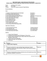 Untuk memastikan perjalan pengurusan sekolah berjalan dengan lancar, mesyuarat perlu dilakukan. Contoh Minit Mesyuarat Pelantikan Ajk Buku Laporan Mesyuarat Agong 2013