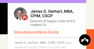 James G. Gerhart, MBA, CPIM, CSCP