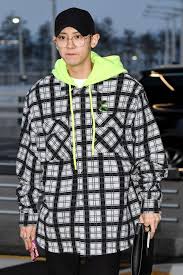 We will miss you, wait for you and cheer for you! Exo S Chanyeol Showcasing The Right Way To Rock Check Pattern With His Recent Airport Fashion Inkistyle