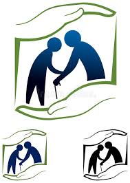 Illustration About Elder People Care Isolated Logo Design Illustration Of Commitment Clinic Care 47809203 In 2020 People Logo Logo Design Elderly