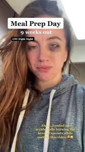 Meal Prep Day for UFC Fight Night