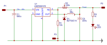 Lm2596 cc/cv step down converter. Lm2596hvs Dc Dc Step Down Module Jaggil Search Easyeda
