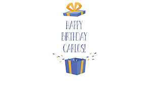 Maybe you would like to learn more about one of these? Happy Birthday Carlos Cool Personalized First Name Carlos Birthday Card Journal Notebook Diary Greetings Appreciation Gift For Boys 6 X 9 110 Blank Lined Pages Amazon De Publishing Thrice Fremdsprachige Bucher