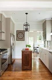 It is because the large square island would be hard to clean. Small Kitchen Island Ideas Houzz