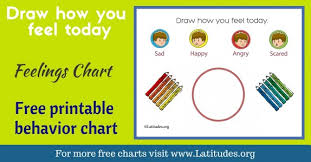 Free Printable Emotions Chart Tags Free Printable Emotions